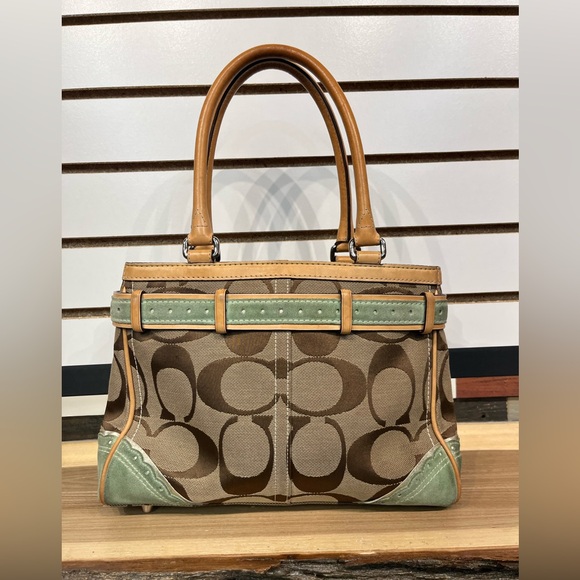 Coach Hampton Sea Life patchwork satchel - Picture 7 of 14